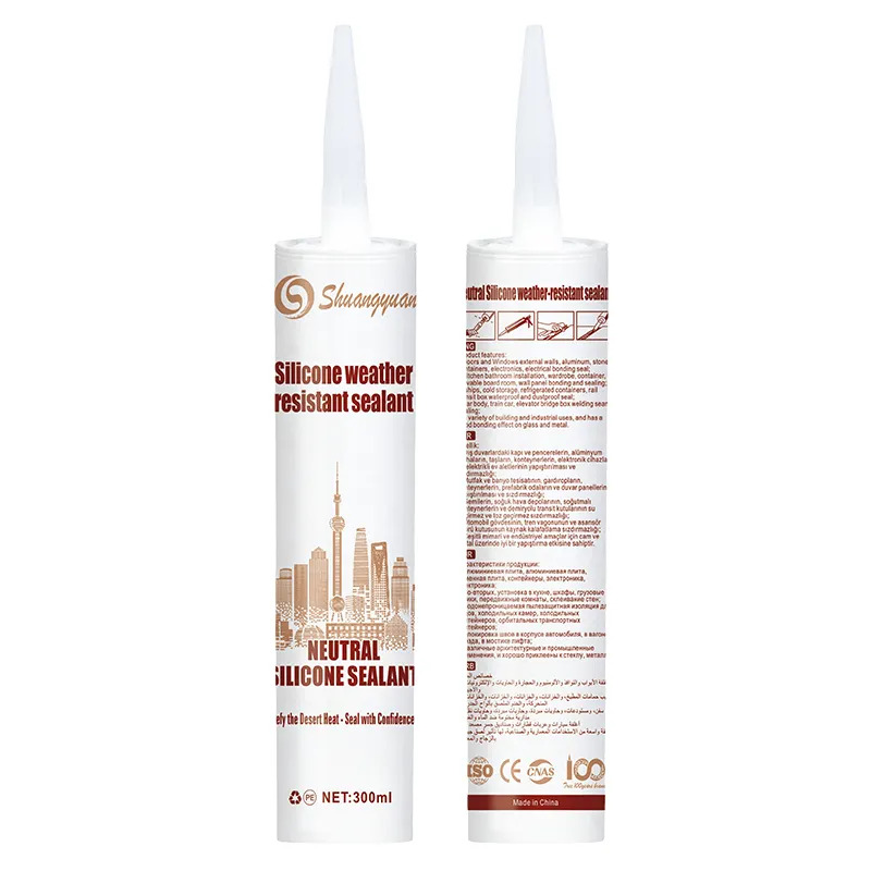Neutral silicone sealant