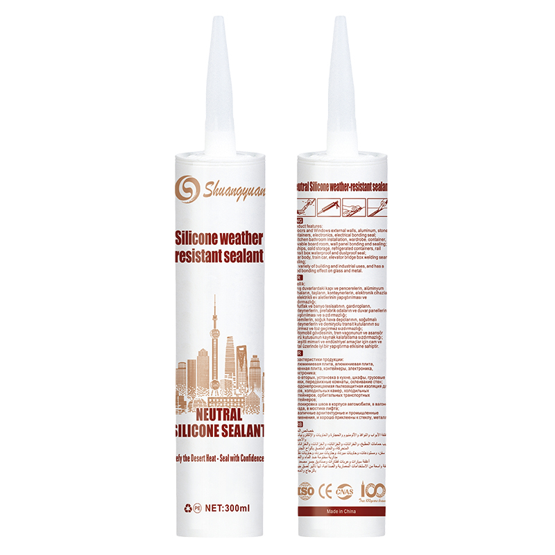 Neutral silicone sealant